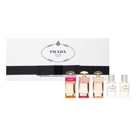 prada perfume mini set|miniature bottles perfume gift sets.